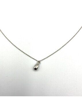 Tiffany & Co Teardrop Platinum Necklace